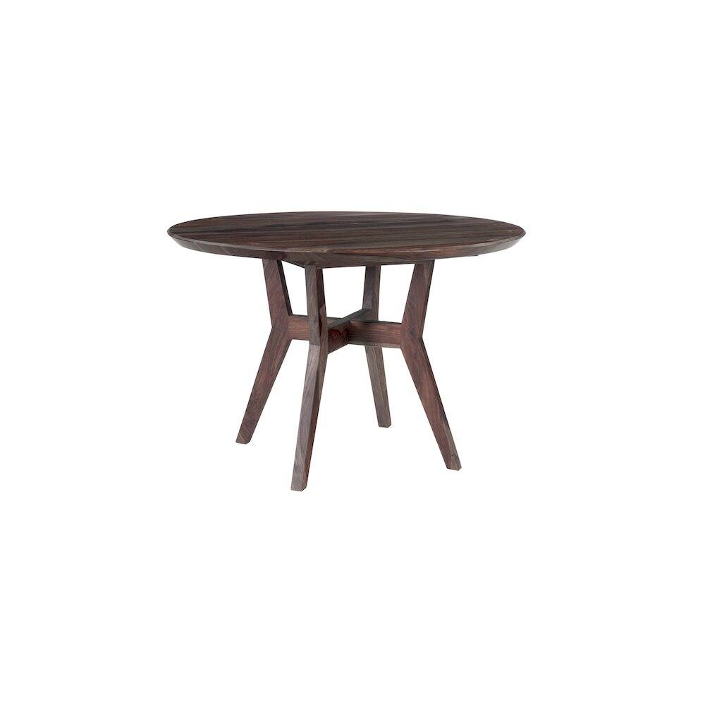 Alt View 2. Porter Designs - Fall River Solid Sheesham Wood Dining Table - Gray.