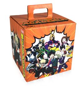 Just Funky - My Hero Academia LookSee Mystery Gift Box | Includes 5 Themed Collectibles | Bakugo Box - Orange