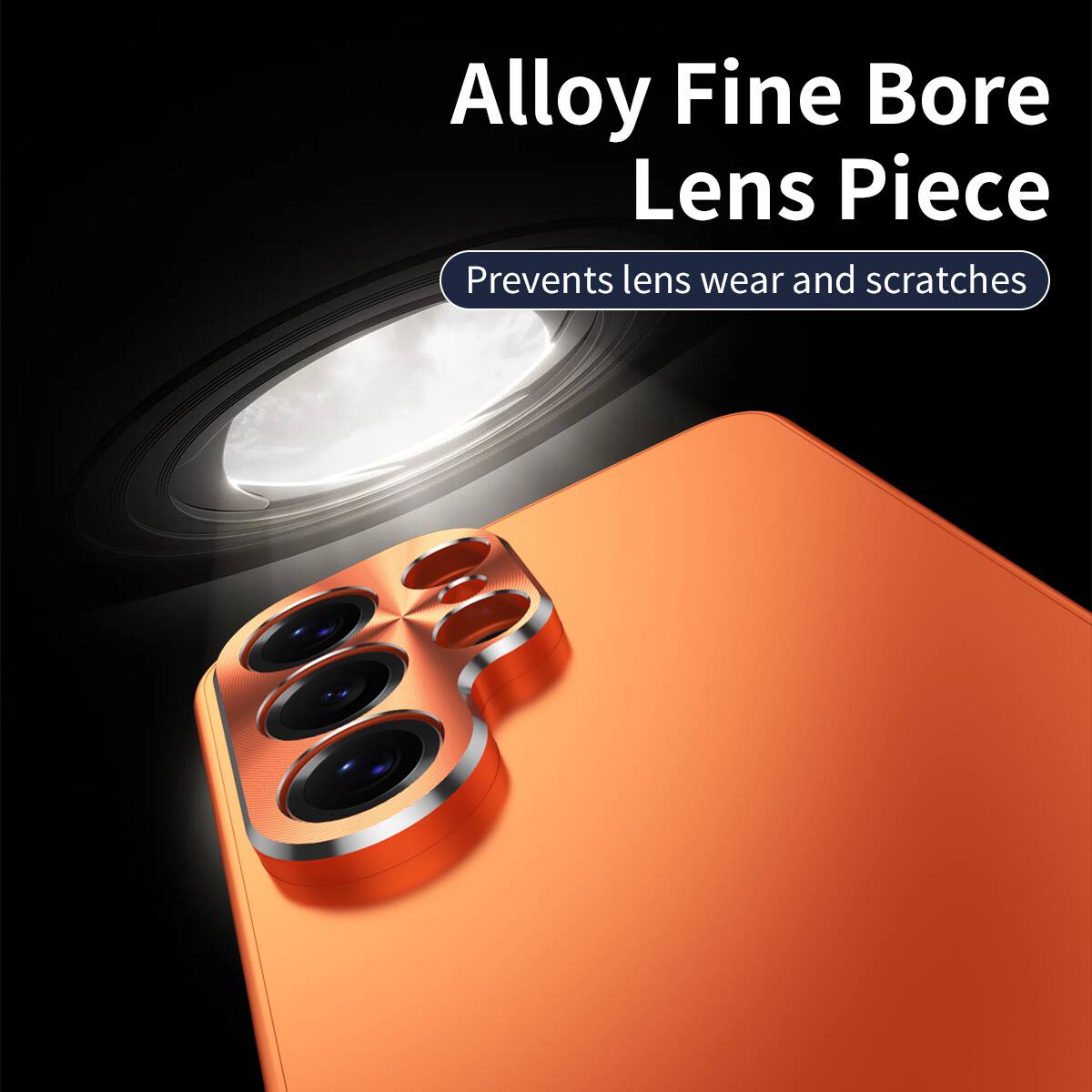 Alloy Fine Bore Lens Piece  
Prevents lens wear and scratches