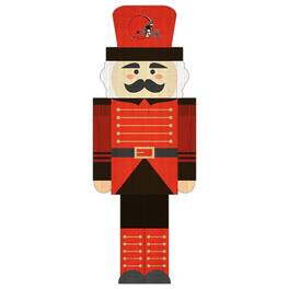 Fan Creations - Cleveland Browns 31'' Nutcracker Leaner - Multicolor