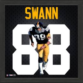 Highland Mint - Lynn Swann Pittsburgh Steelers 13'' x 13'' Jersey Number Frame - Multicolor