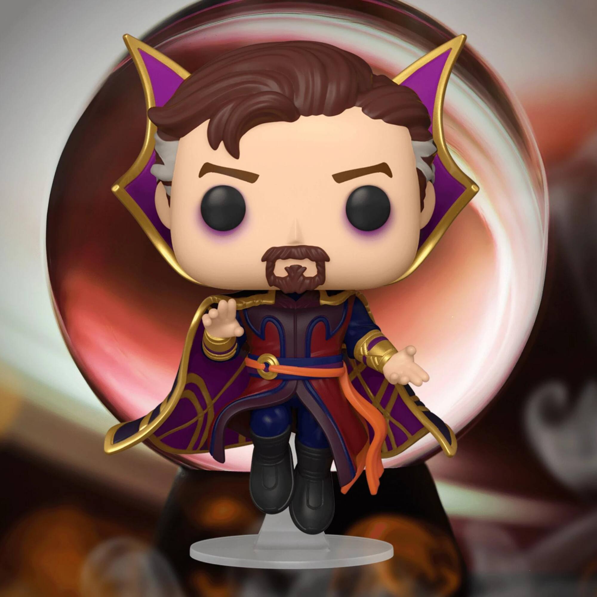 Angle. Funko - Funko Pop! Marvel- What If...? Dr. Strange Supreme - Red.