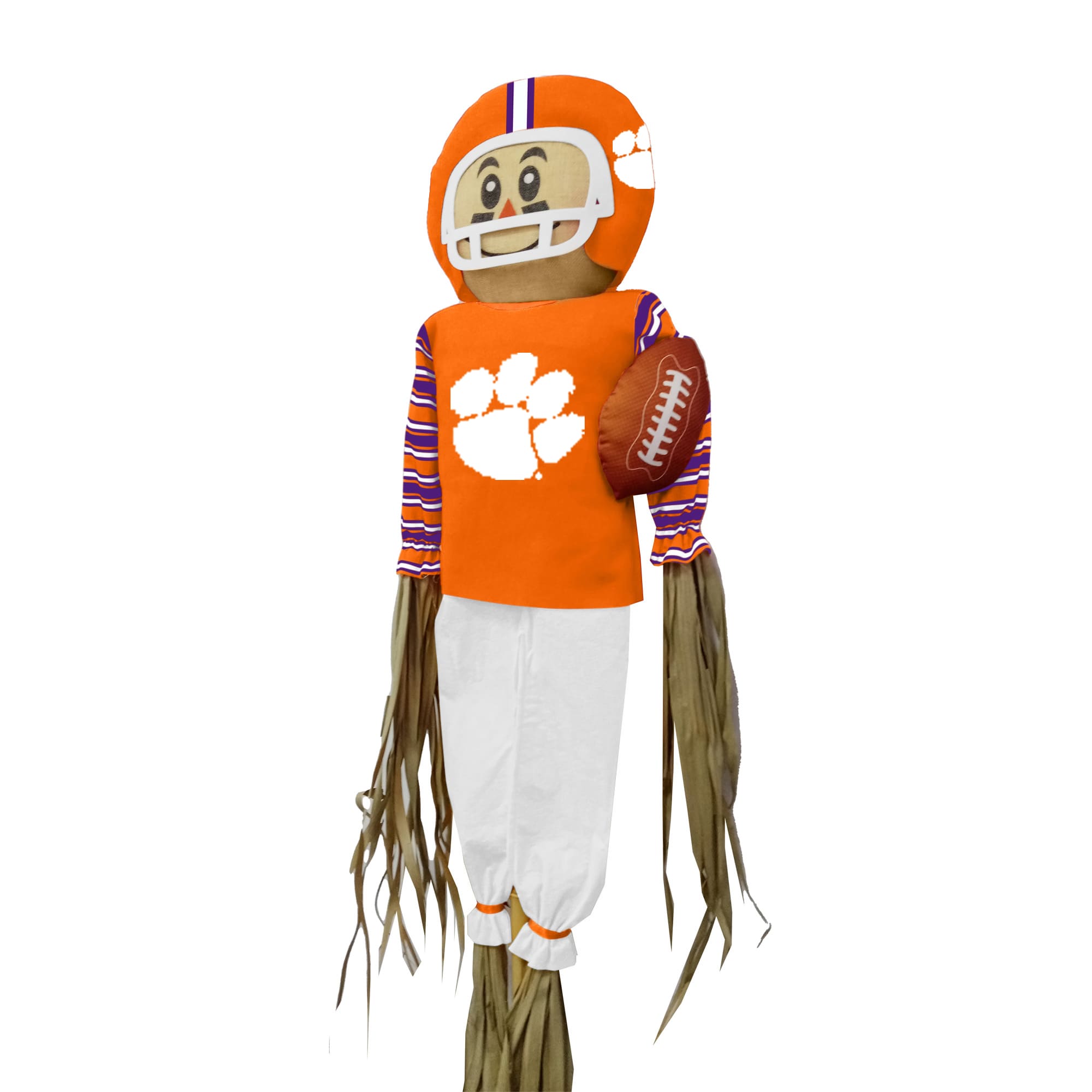 Alt View 1. Sporticulture - Clemson Tigers Team Pride Scarecrow - Multicolor.