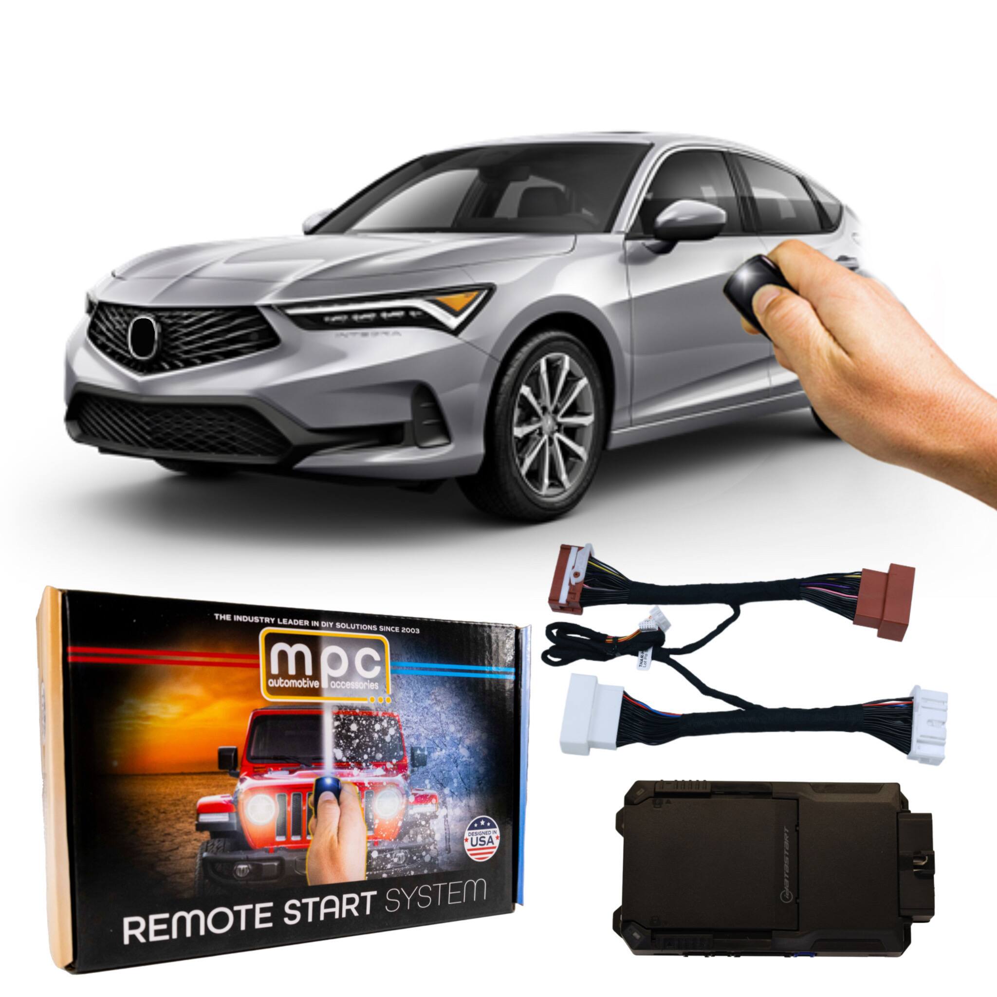 MPC - Remote Start Kit For Acura Integra 2023-2025 | Plug and Play | Lock 3X to Start - Black