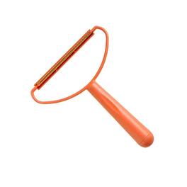 Kitcheniva - Plastic Manual Fabric Shaver Lint Remover, Orange - Removes Dust, Pet Hair & Lint