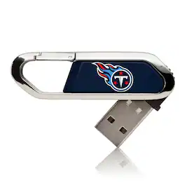 Keyscaper - Tennessee Titans Solid Clip USB Flash Drive - Multicolor
