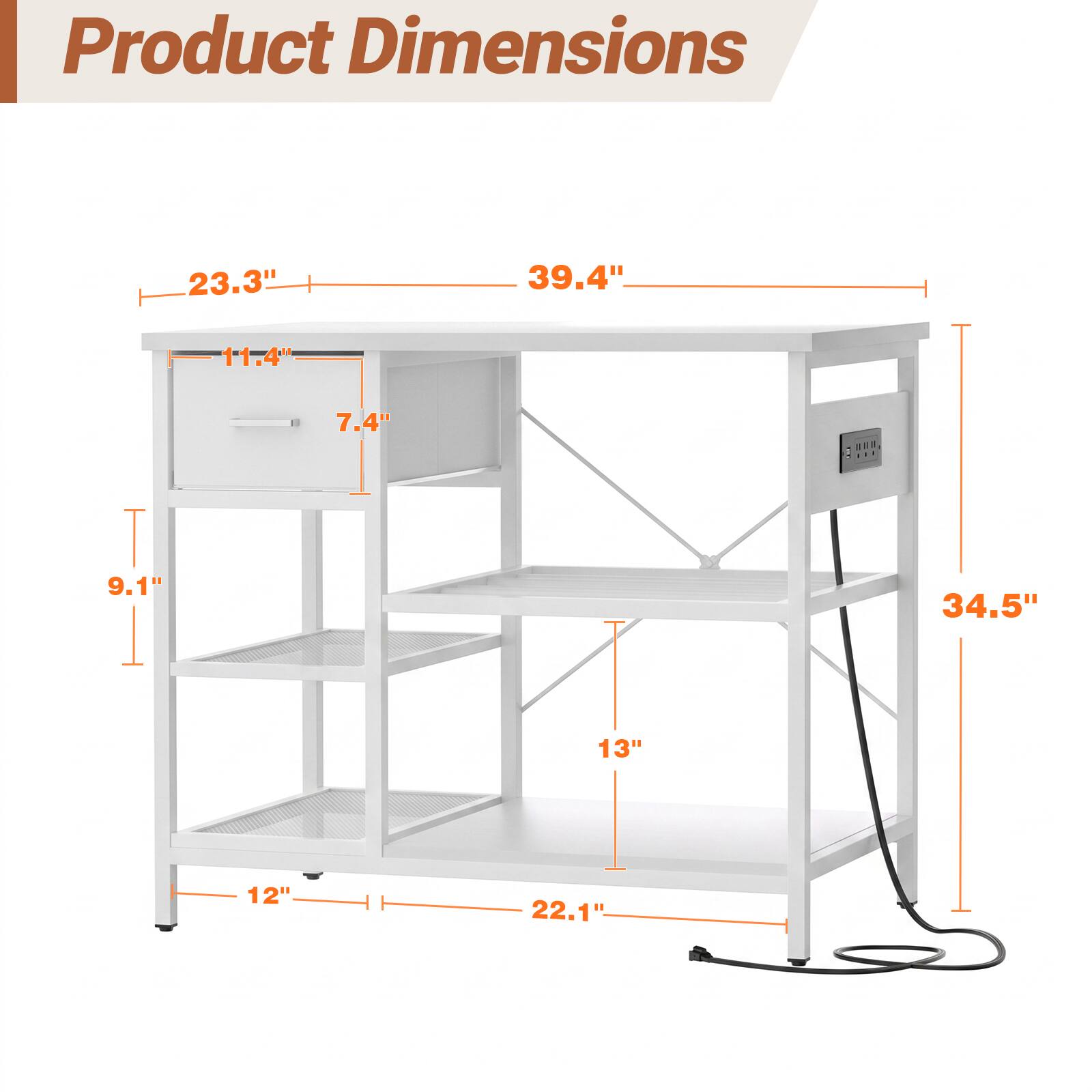 Product Dimensions: 23.3" x 39.4" x 11.4" x 7.4" x 9.1" x 34.5" x 13" x 12" x 22.1"