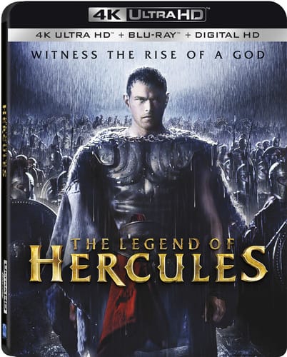 Front. The Legend of Hercules   - 4K Blu-Ray.