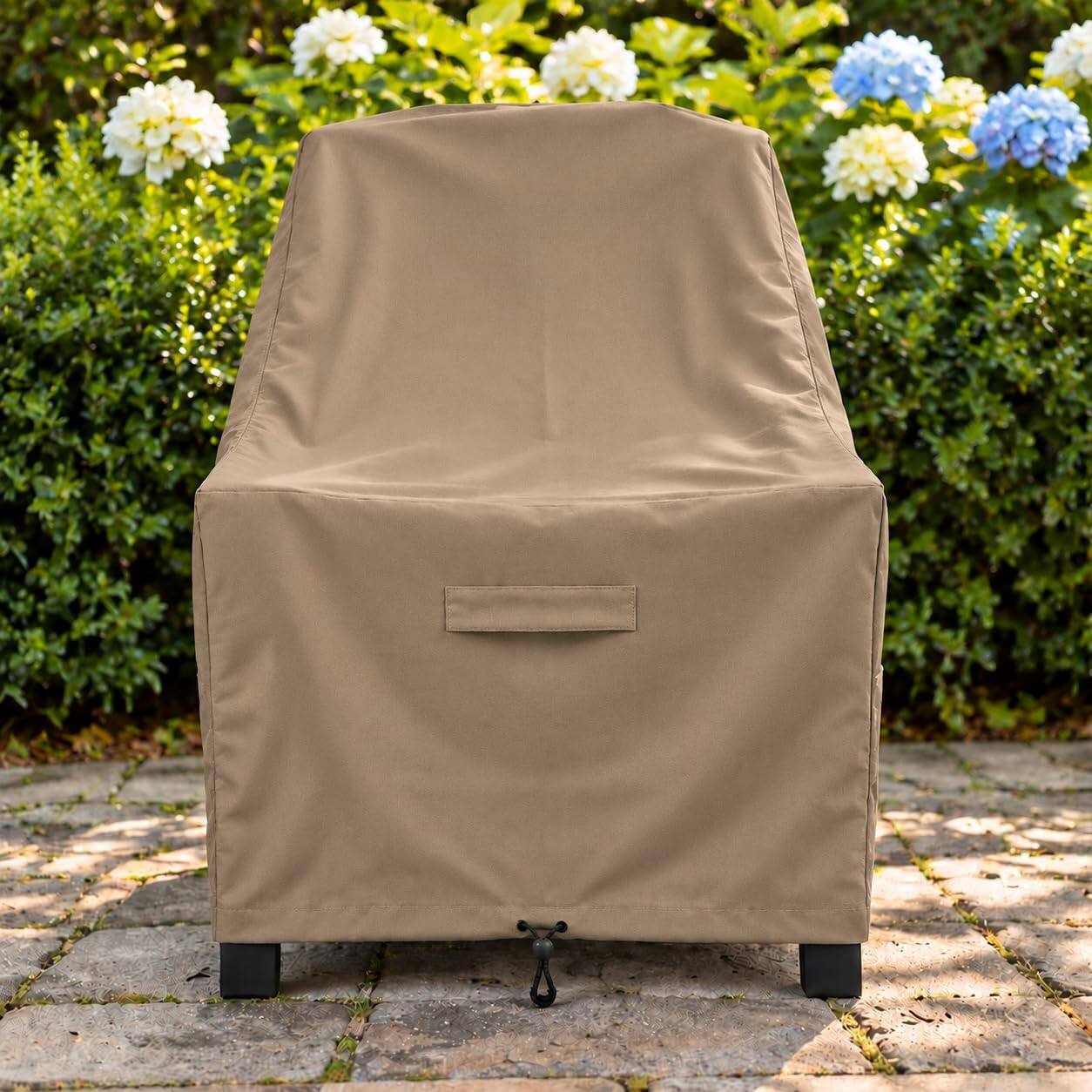 KHOMO GEAR Adirondack Chair Cover Waterproof, Patio Chair Cover with ...