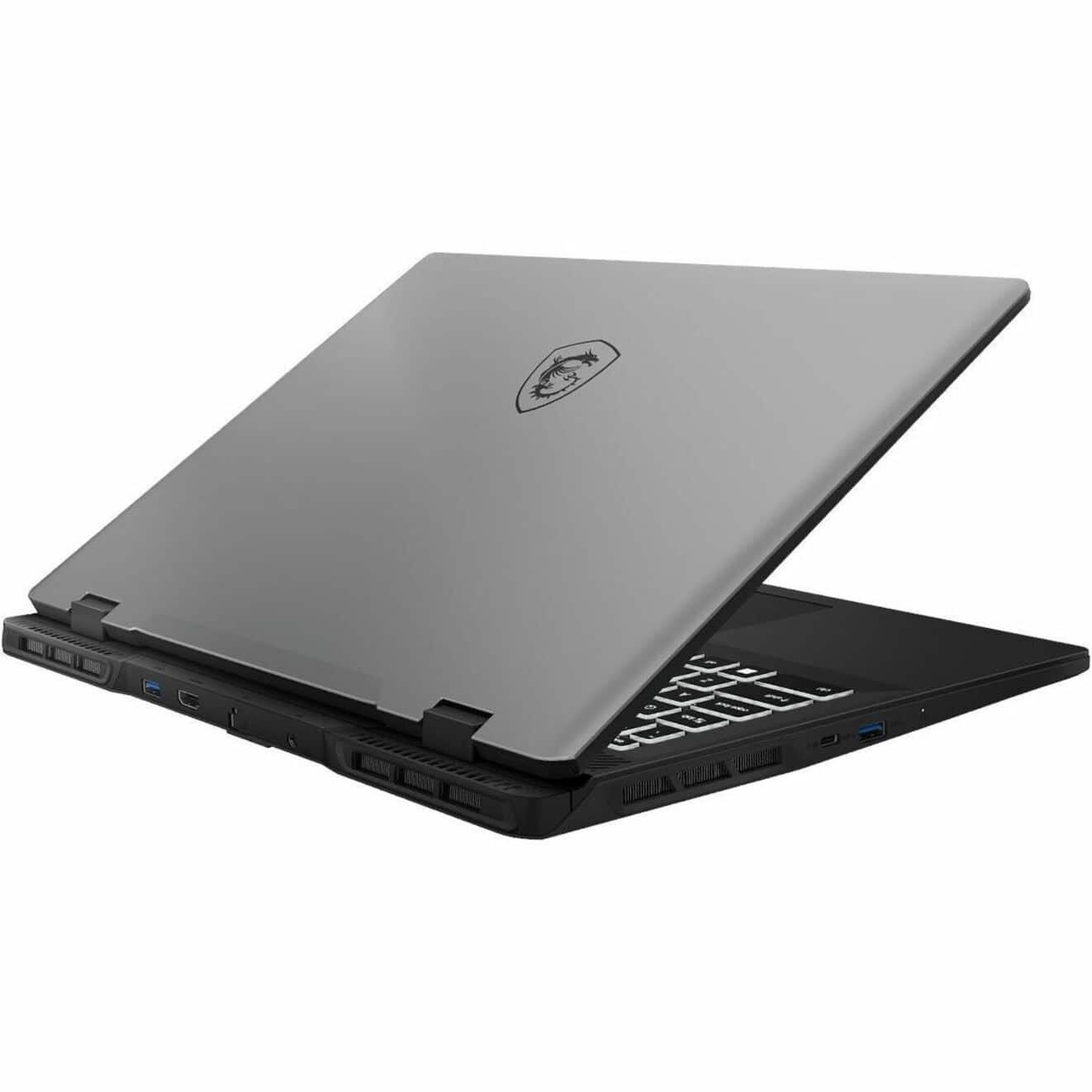 Alt View 19. MSI - CreatorPro M16 HX C14V 16" Laptop - Intel Core i7 with 32GB Memory - 1 TB SSD - Lunar Gray, Gray.