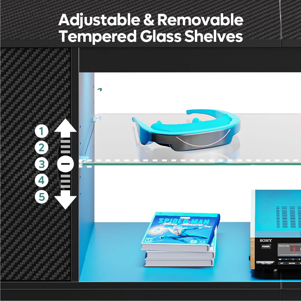 Adjustable & Removable Tempered Glass Shelves
1 2 3 4 5
SPIDER-MAN
SONY POWER DIGITAL