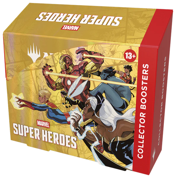 SUPER HEROES MARVEL 13+ COLLECTOR BOOSTERS