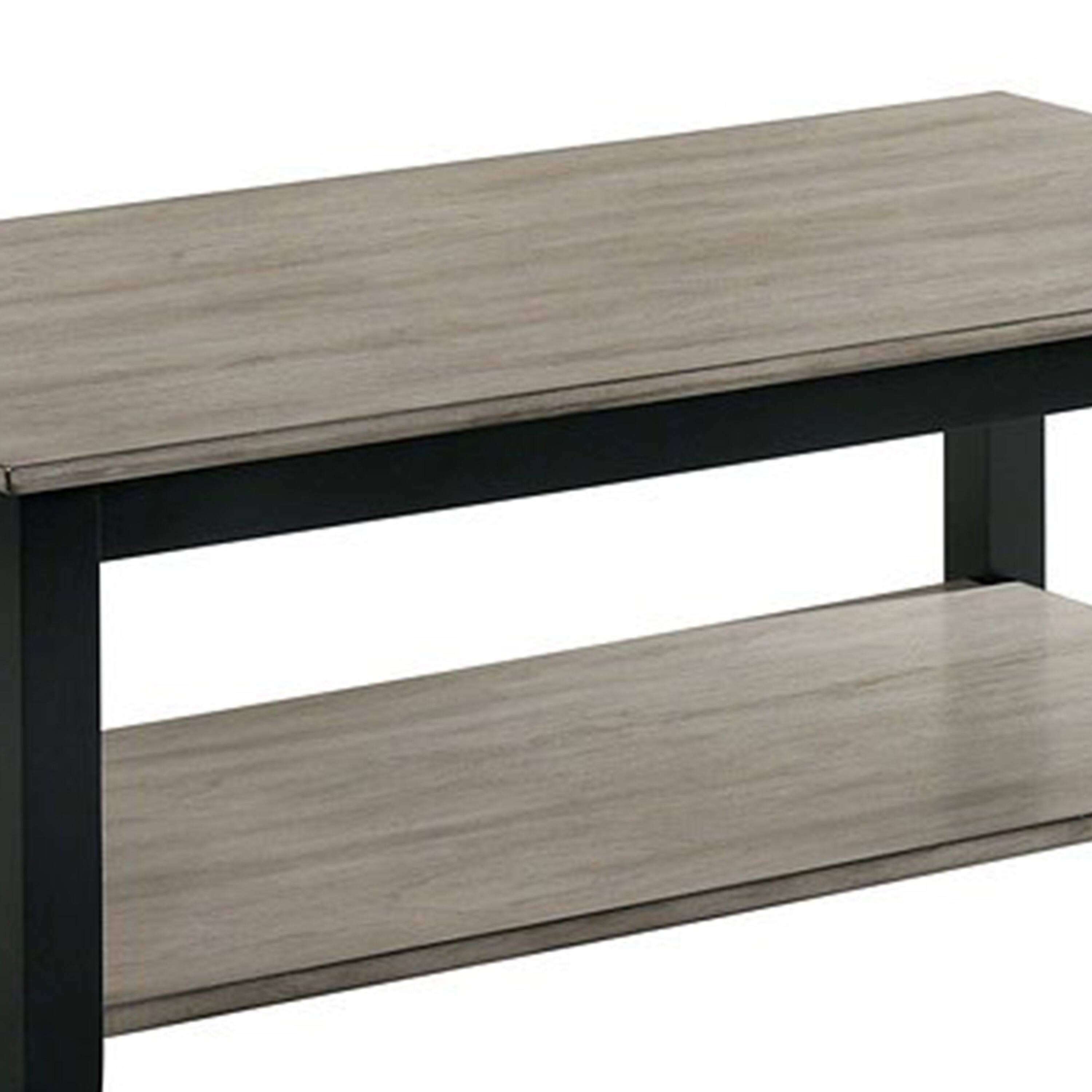 Manhattan Lane Zet 36 Inch Square Coffee Table with Oversized Block ...