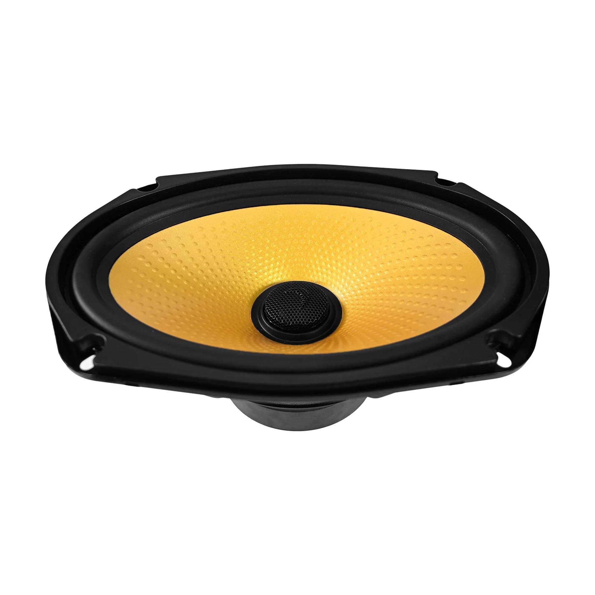 Alt View 10. Diamond Audio - Diamond Audio DMDX69 - DMDX Series 6"X9"2-way Concentric Coaxial Speakers - Black/Gray.
