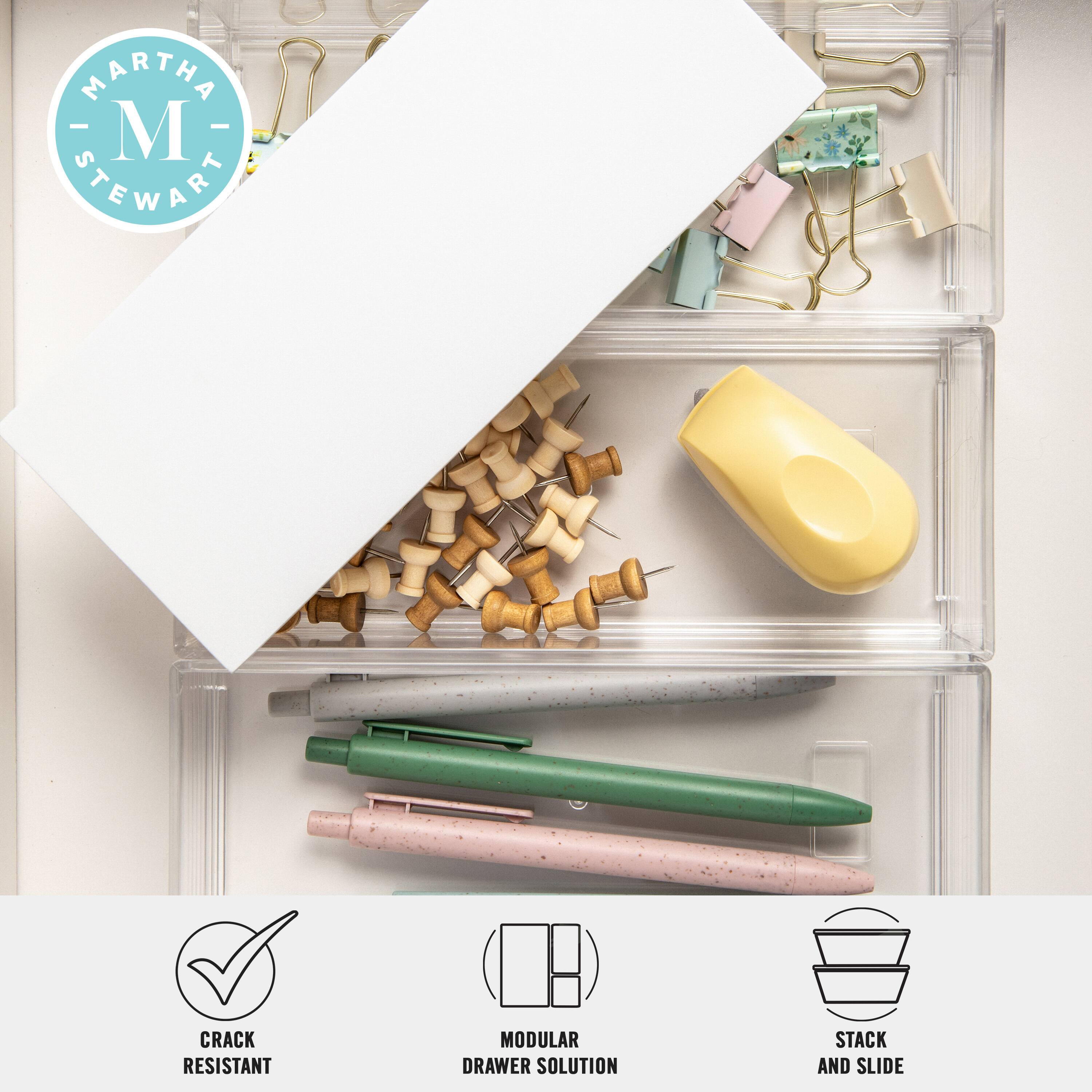 Martha Stewart Modular Drawer Solution Stack and Slide