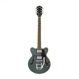 Gretsch - G2655T Streamliner Center Block Jr. Double-Cut Bigsby (Gunmetal, 2 Tone)