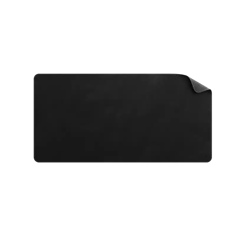 Front. Mobile Pixels - Desk Mat (Graphite Black) - black.