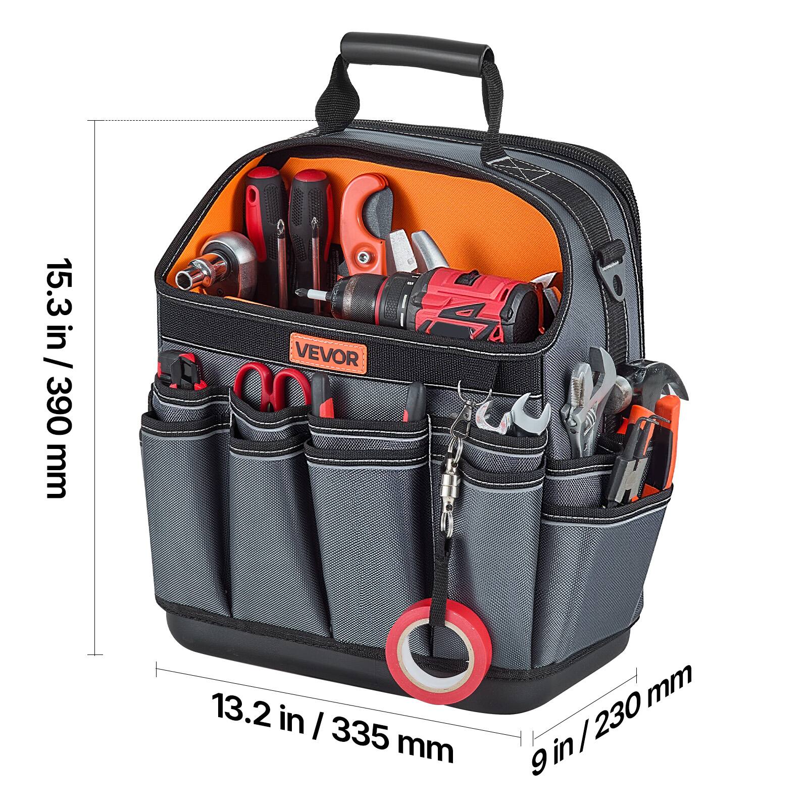 15.3 in / 390 mm  
13.2 in / 335 mm  
9 in / 230 mm