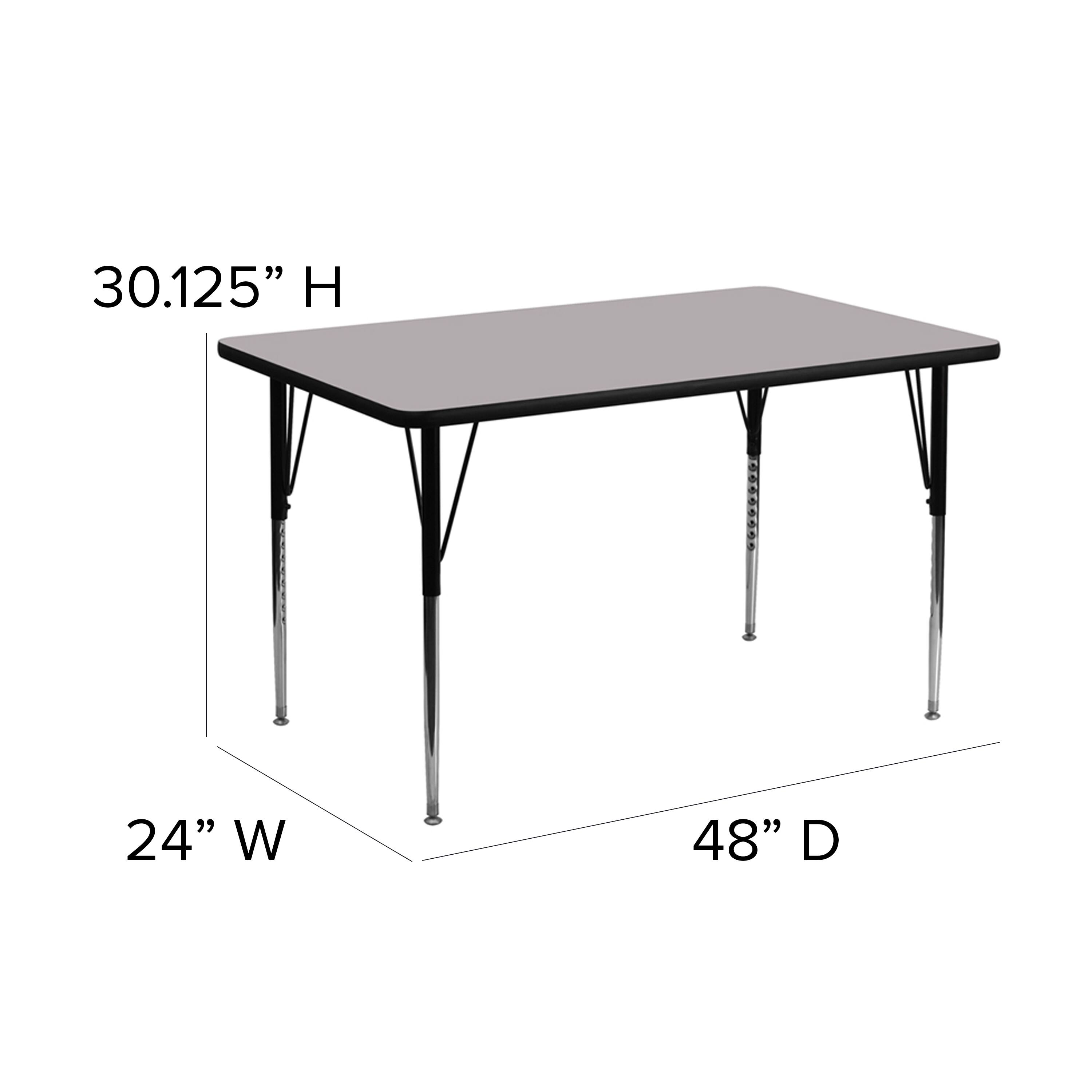 30.125" H  
24" W  
48" D