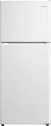 Front. Frigidaire - 12 Cu. Ft. Garage Ready Top Freezer - White.