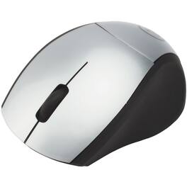 Digital Innovations - EasyGlide Wireless Travel Mouse - Optical - Wireless - 30 ft - Radio Frequency - 2.40 GHz - Silver - Wireless - Black