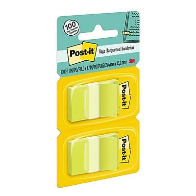 100 languettes | banderitas Post-it flags  
432 m (25.6 m)  
3M  
100 Post-it  
1 IN / POULG | 2.54 CM / POLG  
100 Post-it