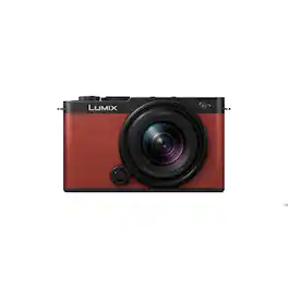 Panasonic - LUMIX S9 Full Frame Mirrorless Camera with 18-40mm F4.5-6.3 Lens - Crimson
