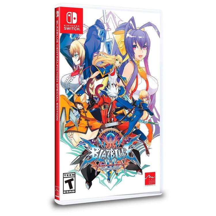 Nintendo Switch  
BlazBlue: Central Fiction Special Edition  
TEEN  
ESRB  
Arc System Works - T (Teen 13+)