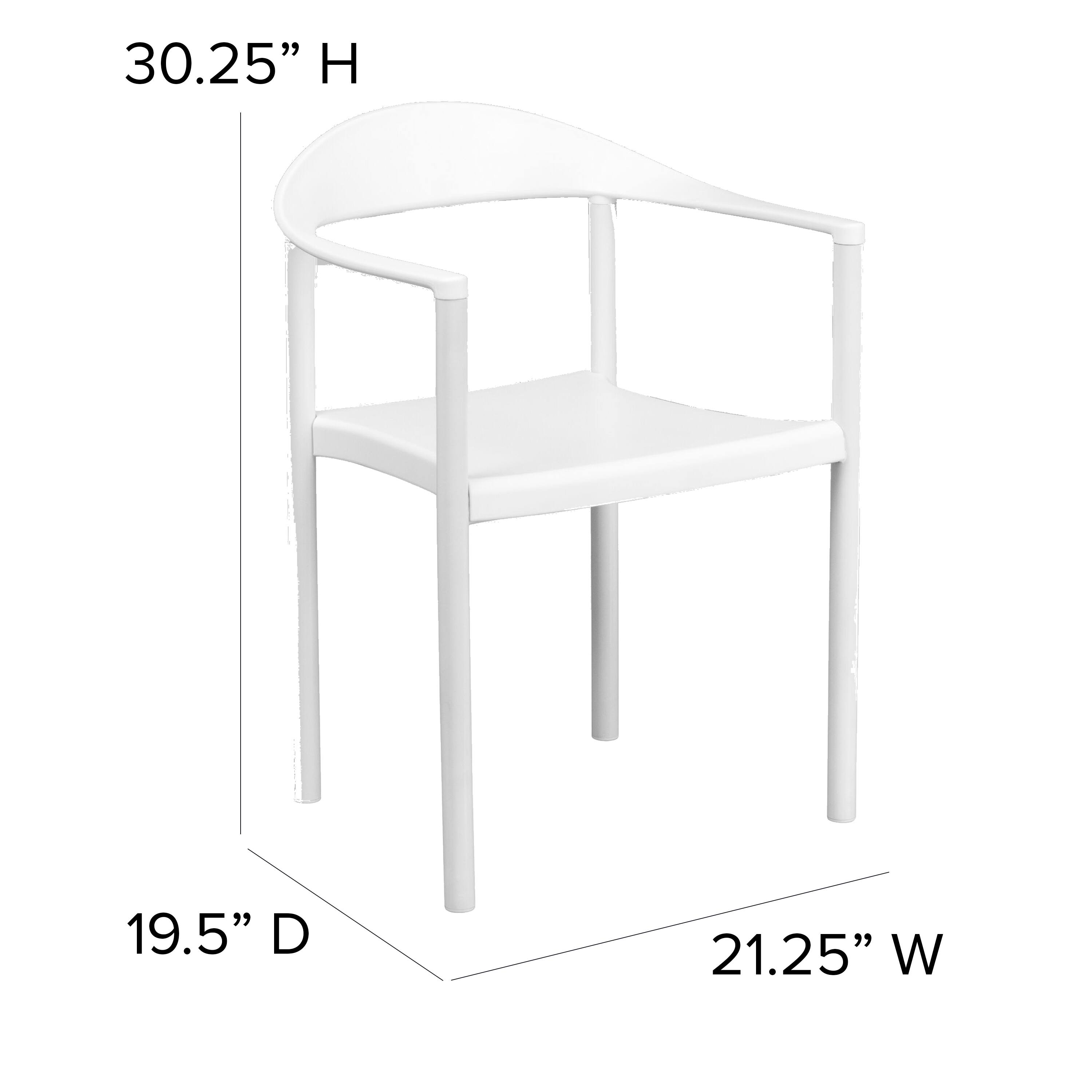 30.25" H  
19.5" D  
21.25" W