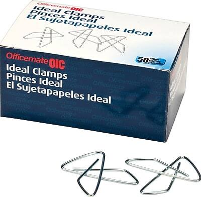Ideal Clamps  
Officemate OIC  
Pinces Ideal  
El Sujetapapeles Ideal  
50 unidades