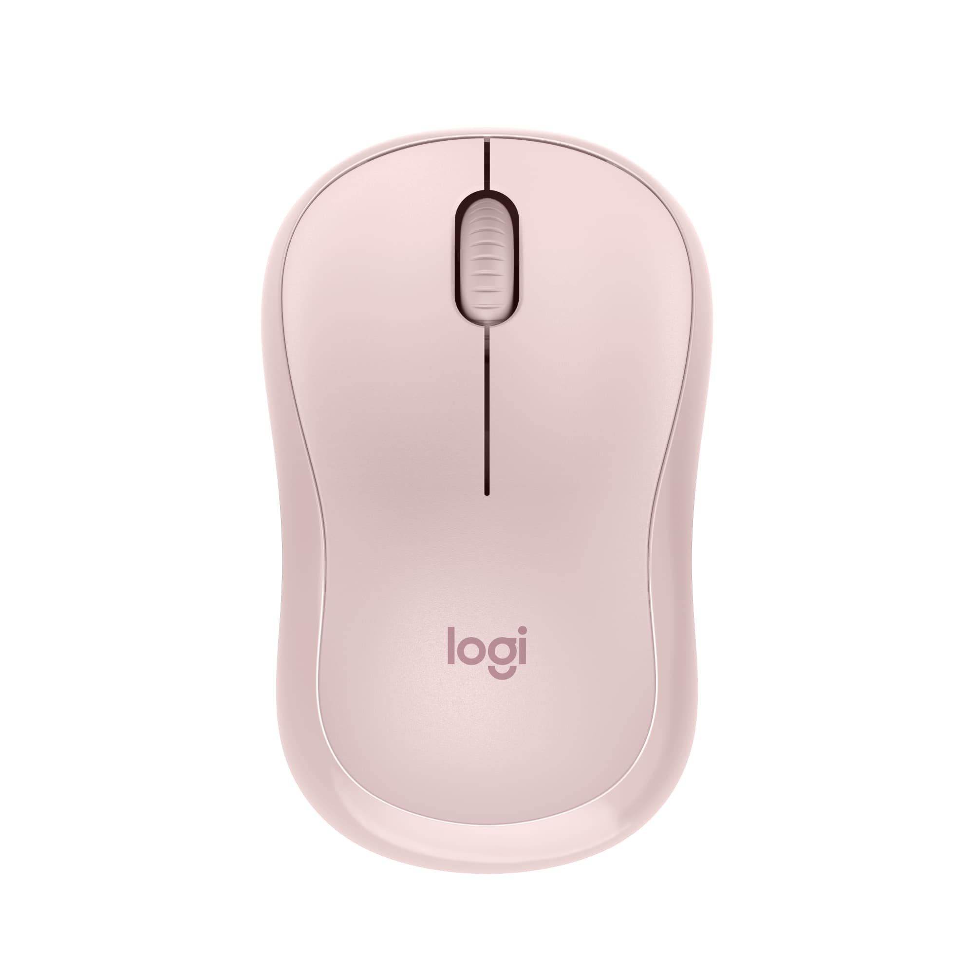 Logitech - M240 Silent Bluetooth Wireless Optical Ambidextrous Mouse - Wireless - Rose - Front_Zoom