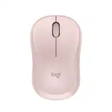Front. Logitech - M240 Silent Bluetooth Wireless Optical Ambidextrous Mouse - Rose.