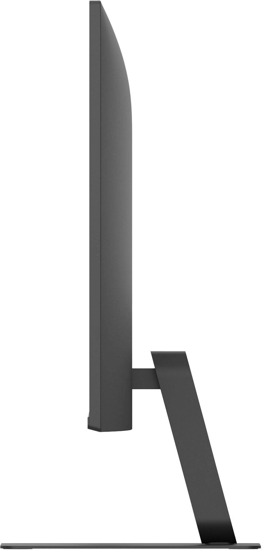 Left. LG - 27" IPS FHD 120Hz Monitor with HDR10 (HDMI) - Black.