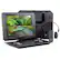 Front. Trexonic - 15.4 Inch Portable TV DVD Player with Swivel TFT LCD Screen and USB,SD,AV,HDMI Inputs - Black.