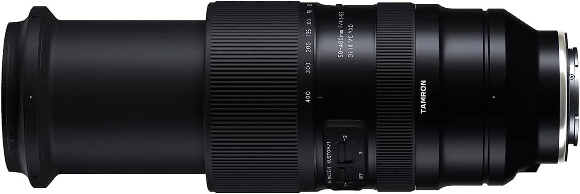 ae 70 100 135 200 300 400 - CUSTOM/1 MODE/1 F/4.5-6.3 VXD VC 50-400mm Di III VXD TAMRON