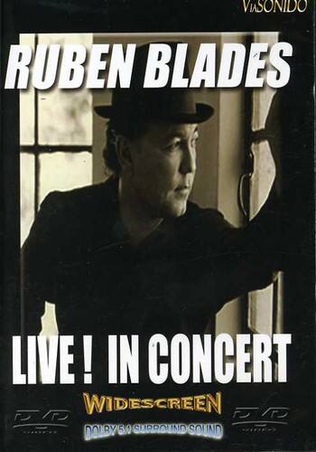 Front. Rubén Blades - Live! in Concert   - DVD.