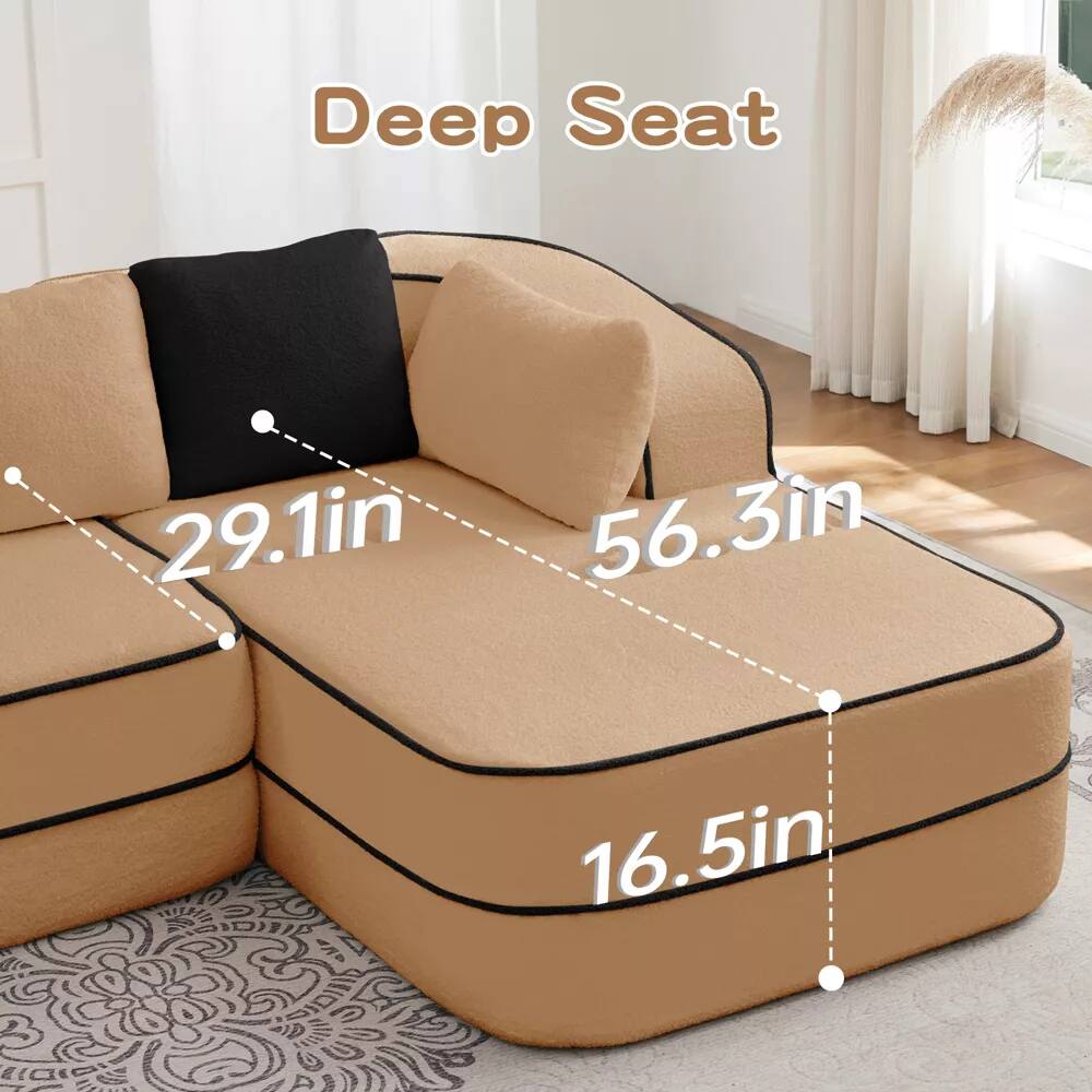 Deep Seat  
29.1in  
56.3in  
16.5in