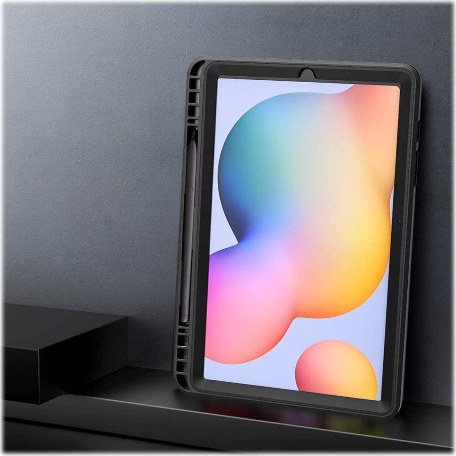 Alt View 13. SaharaCase - Defense Series Case for Samsung Galaxy Tab S6 Lite (2020-2024) - Black.