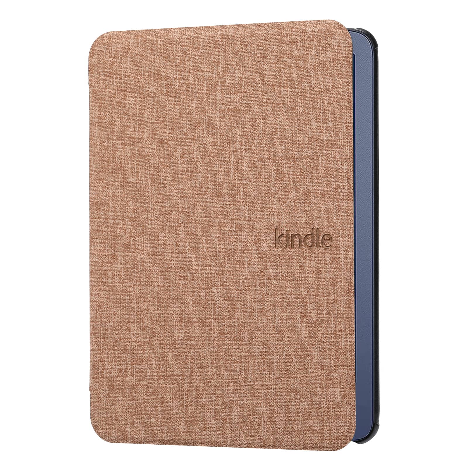 Dteck - For Amazon Kindle Paperwhite (2024)/Kindle Colorsoft Slim PU Leather Shockproof Auto Sleep/Wake Smart Cover - Brown