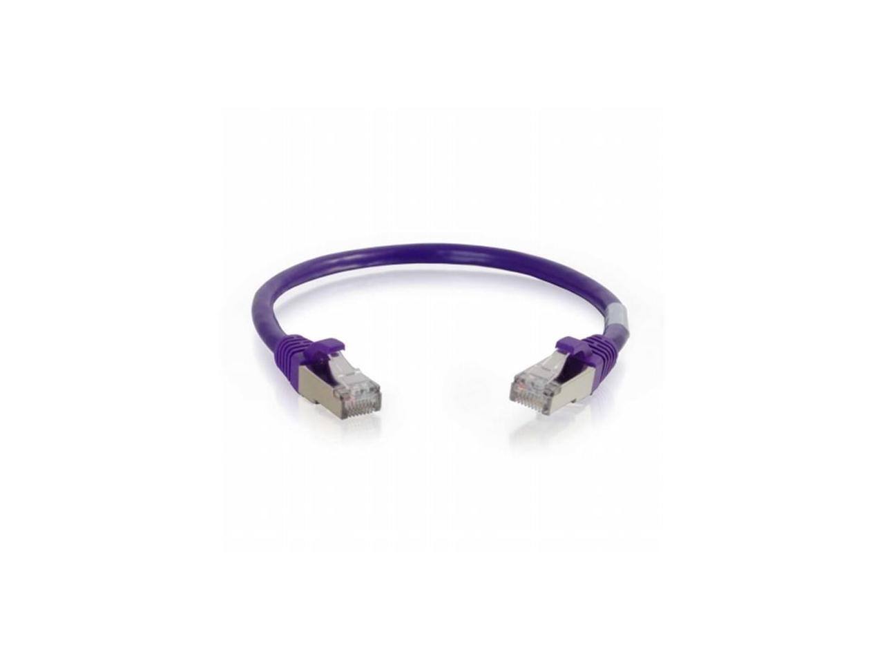 Alt View 3. Cables to Go - C2G 14FT CAT6 SNAGLESS SHIELDED (STP) NETWORK PATCH CABLE - PURPLE.