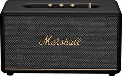 Marshall - Stanmore III Bluetooth Home Speaker with Bass / Treble / Volume Controls and 3.5 mm Auxiliary / RCA Inputs - Black - Front_Zoom