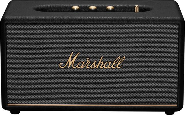 Marshall - Stanmore III Bluetooth Home Speaker with Bass / Treble / Volume Controls and 3.5 mm Auxiliary / RCA Inputs - Black