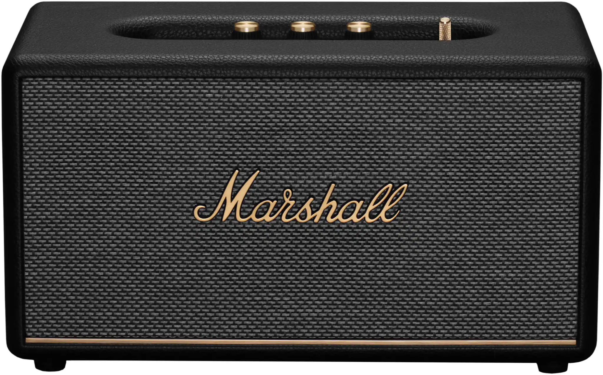 Marshall - Stanmore III Bluetooth Home Speaker with Bass / Treble / Volume Controls and 3.5 mm Auxiliary / RCA Inputs - Black