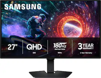 SAMSUNG
27" QHD
180Hz Refresh Rate
3-Year Warranty