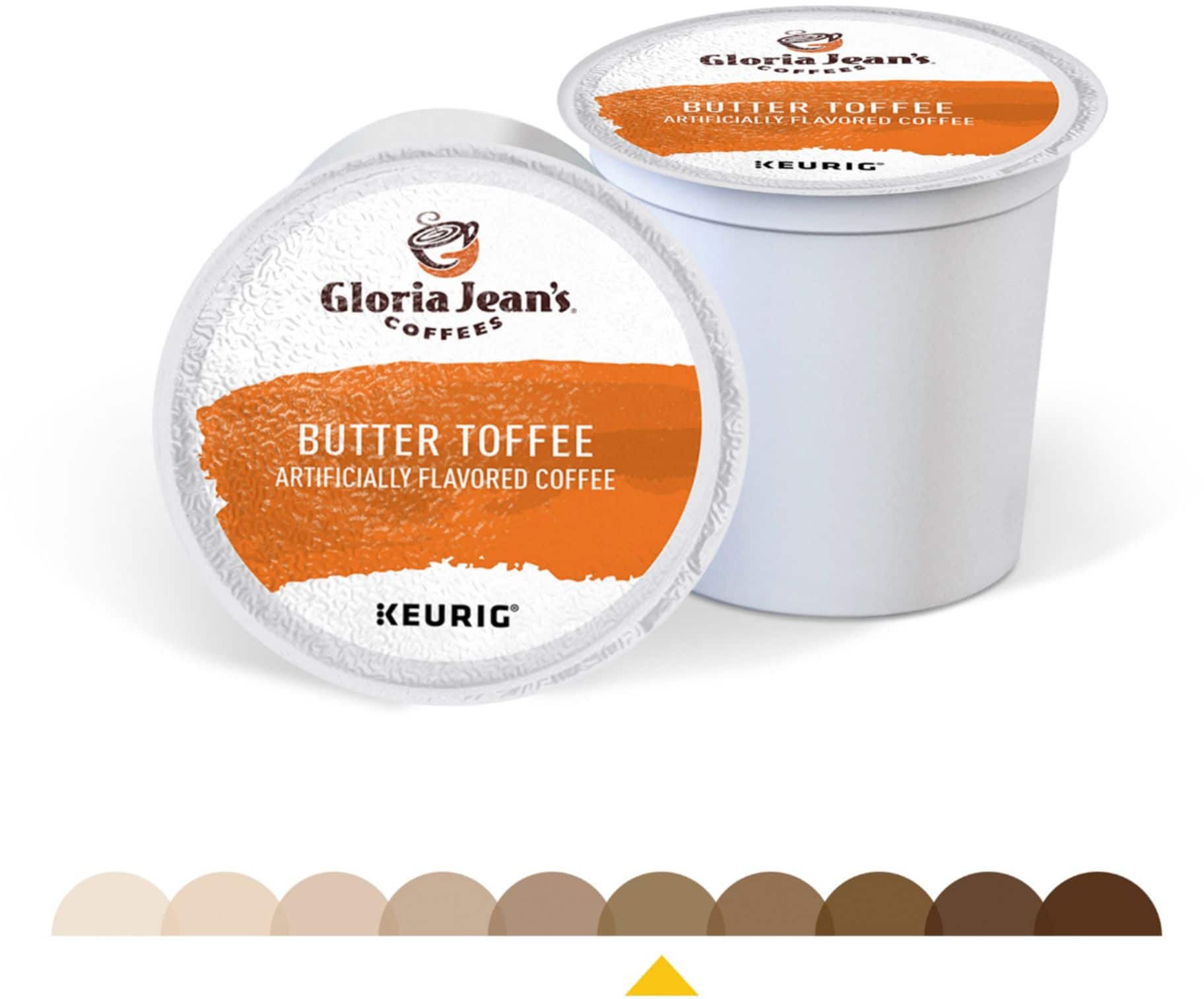 Best Buy Gloria Jean's Butter Toffee Coffee KCup Pods (18Pack)