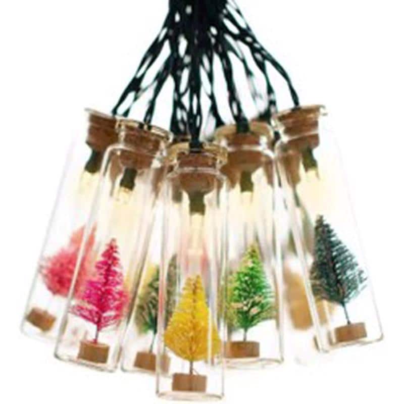 Sienna - LED Warm White 10 ct String Christmas Lights 3 ft - White|Yellow