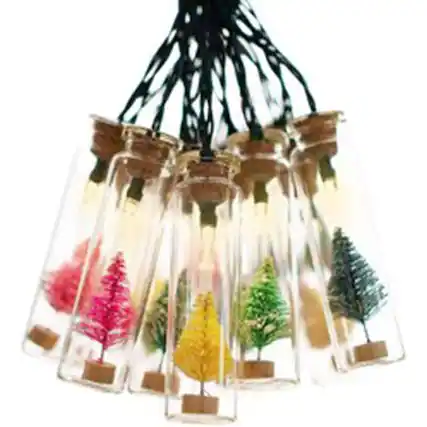 Front. Sienna - LED Warm White 10 ct String Christmas Lights 3 ft. - White|Yellow.