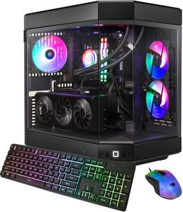 iBUYPOWER - Y60 Gaming Desktop PC - Intel Core i9 13900KF- NVIDIA GeForce RTX 4070 12GB- 32GB DDR5 RGB RAM - 1TB NVMe - Black