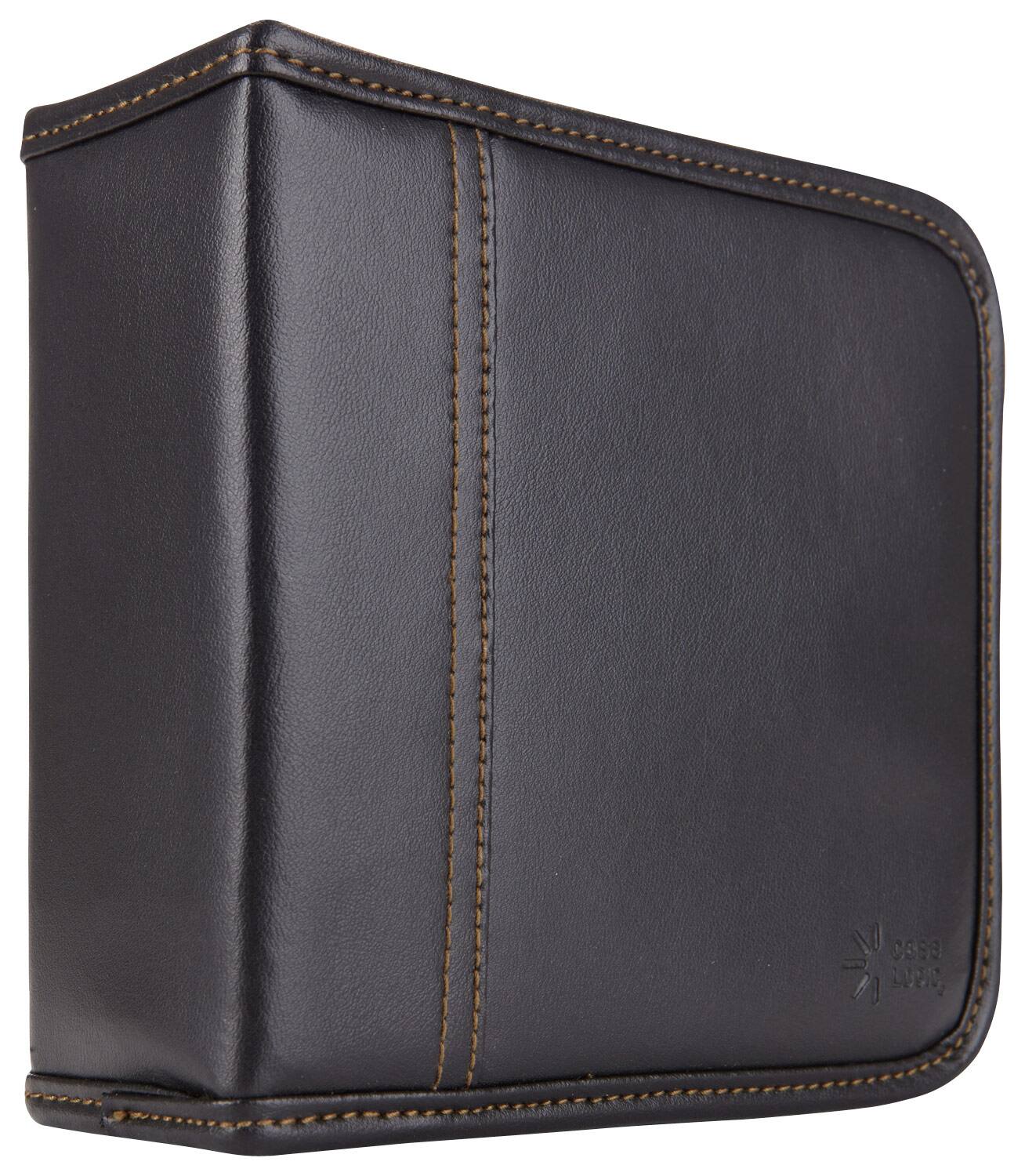Alt View 11. Case Logic - 32-Disc CD Wallet - Black.