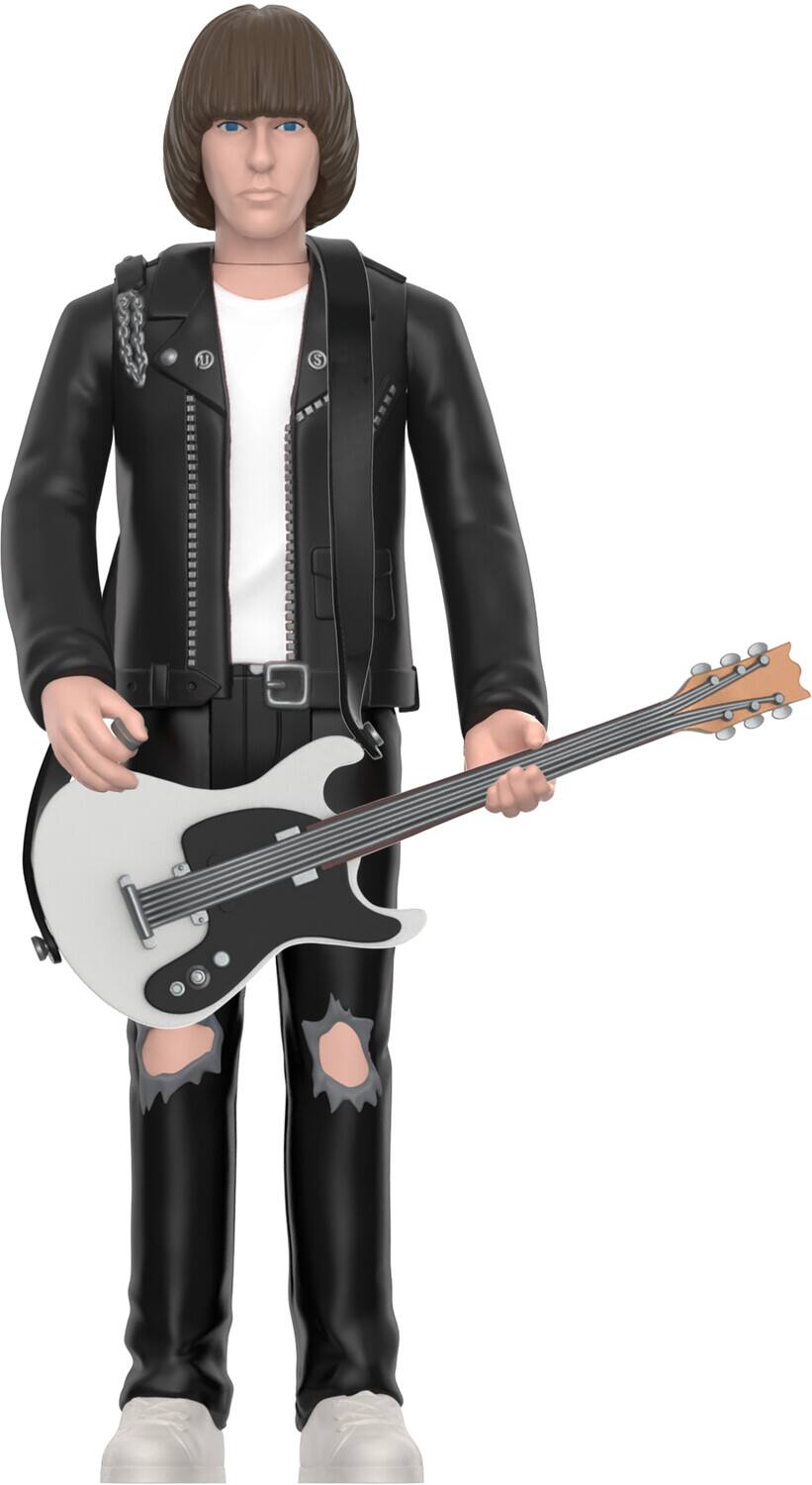 Alt View 4. Super7 - SUPER7 -  Reaction Figures - Johnny Ramone (White Shirt)   - COLLECTIBLES - Multicolor.